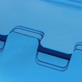 Nesting Plastic Storage Crate Lightweight Movable Easy Lifting And Carrying